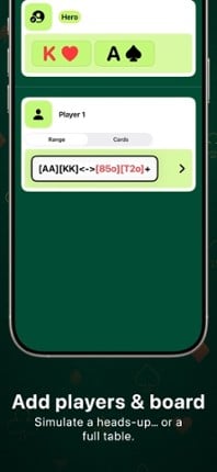 Poker Odds – Simulator screenshot