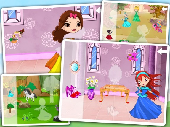 Princess puzzles for girls - Magical dress up puzzle games screenshot