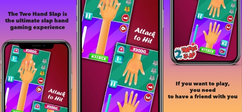 Red Hand Slap Two Player Games screenshot