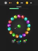 Roll Merge Balls 2048 Puzzle Image