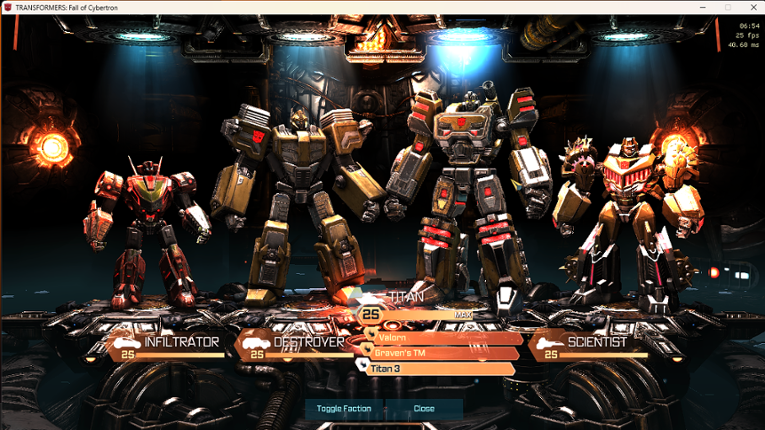 Transformers: Fall of Cybertron screenshot