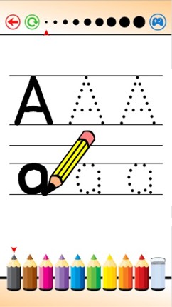 Writing Letters ABC and Coloring Animals for Kids screenshot