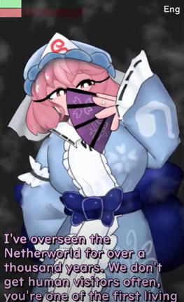 Yuyuko Vore game Image