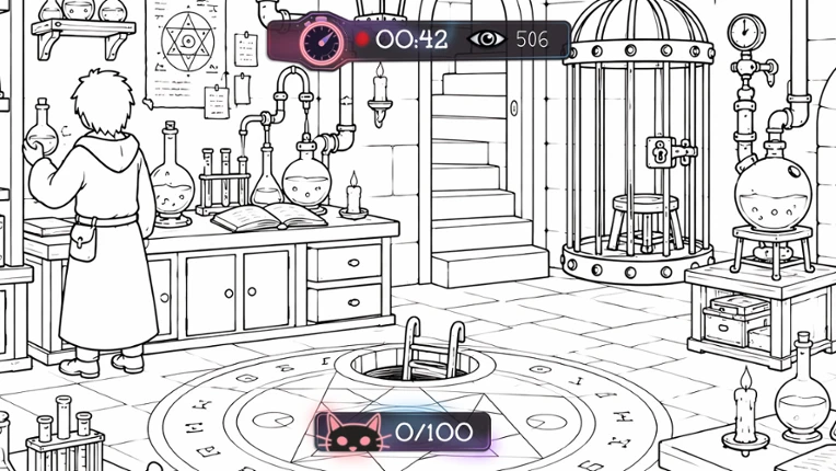 100 Hidden Cats Stream Live screenshot