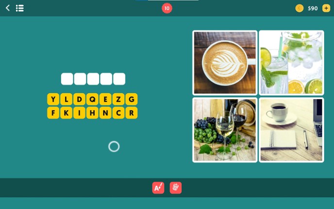 4 Pics 1 Word Quiz Game - PC & XBOX screenshot