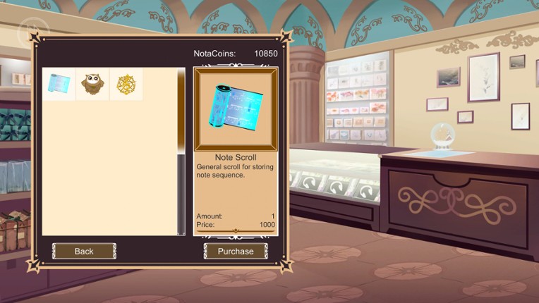 Concerto on White screenshot