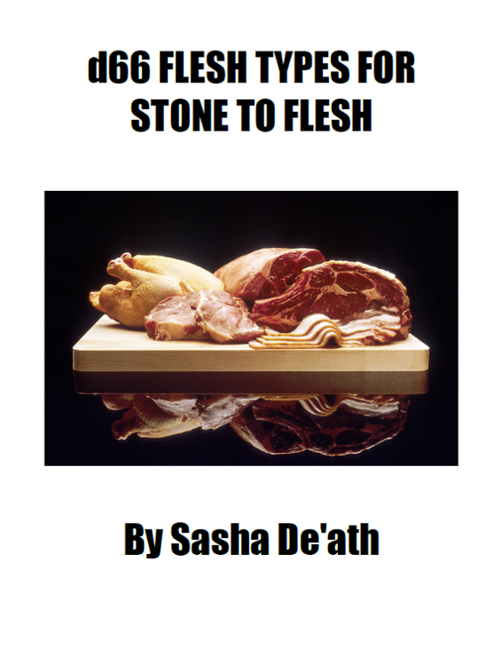 Games like d66 Flesh Types for Stone to Flesh