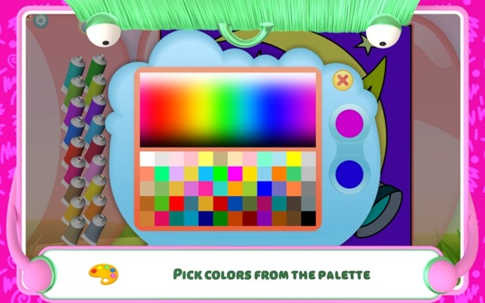 Fairies Coloring Book Image