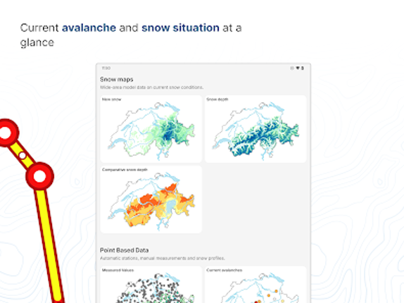 White Risk - SLF Avalanche App Image