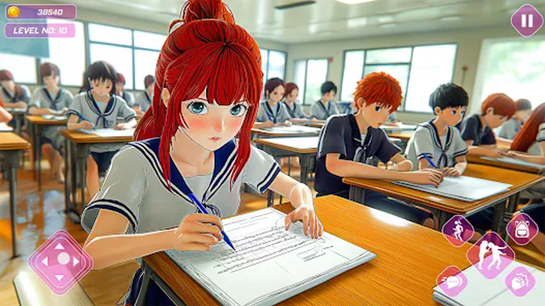 Romantic Love Life Anime Games screenshot