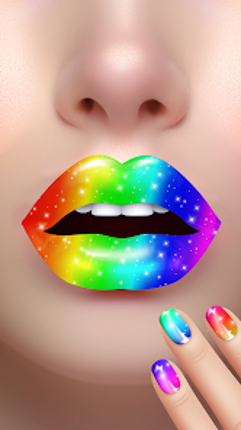 Lip Art Beauty DIY Makeup Game Image