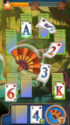 Tri Peaks Offline Solitaire screenshot