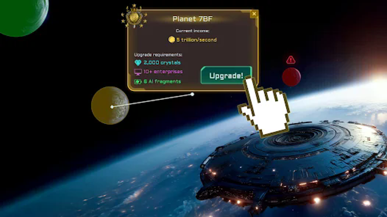 Idle Space Business Tycoon screenshot