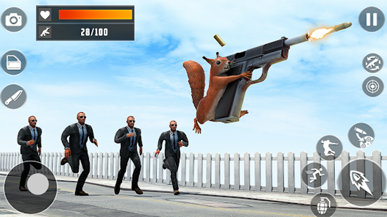 Squirrel Family 3D Gun Master screenshot
