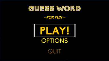 GuessWordForFun Image