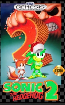 Sonic  2  verde versão de natal Image
