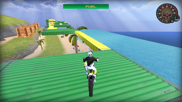 Hill Bike Stunt - 3D Motorcycle Racing screenshot