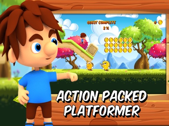 Hopper Steve - platformer games in adventure world Image