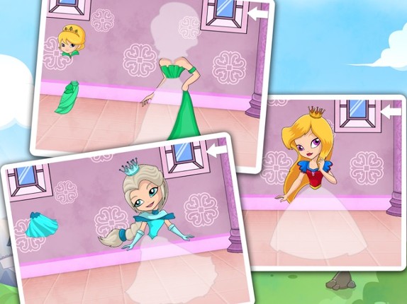 Princess puzzles for girls - Magical dress up puzzle games screenshot