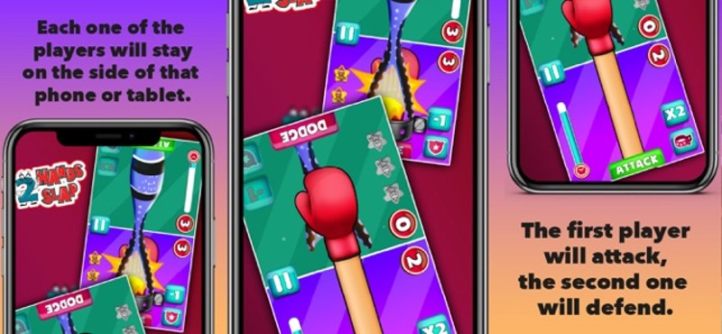 Red Hand Slap Two Player Games screenshot