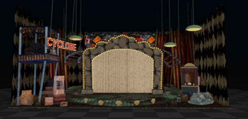 Ride The Cyclone Musical Set Image