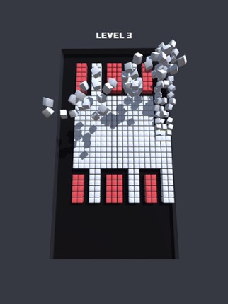 Saw Blocks: Clear Up Tile Flat Image