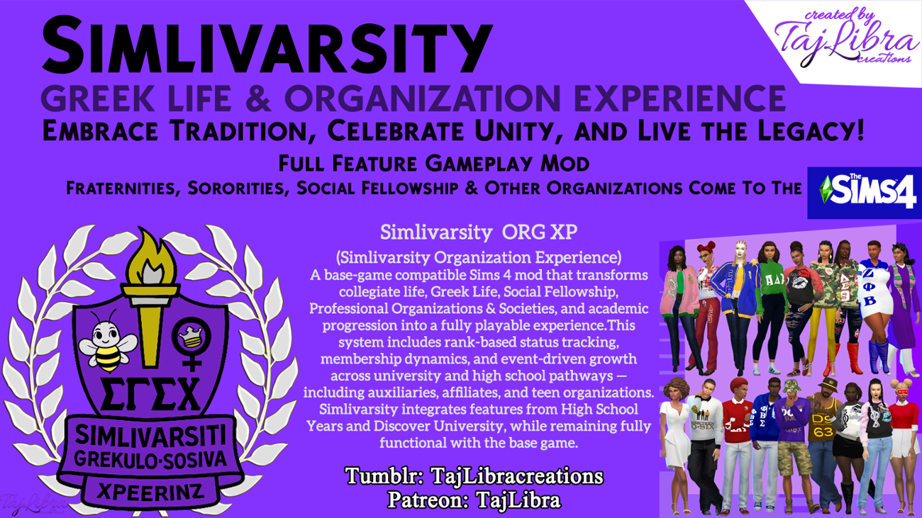 Games like Simlivarsity Organization Experience (Standard Edition) by TajLibra Creations