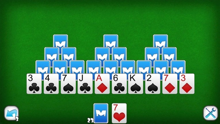 TriPeaks Solitaire Classic screenshot
