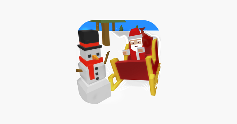 Xmas Santa Mad Sleigh Run Game Cover