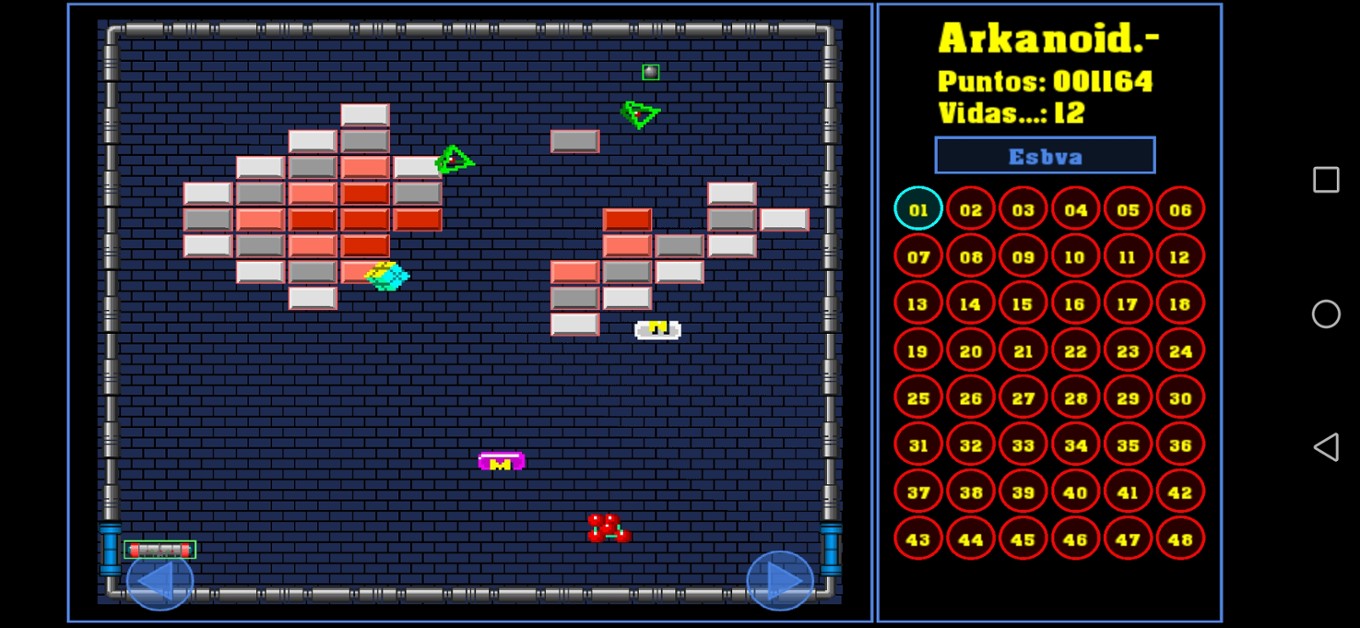 Games like Arkanoid