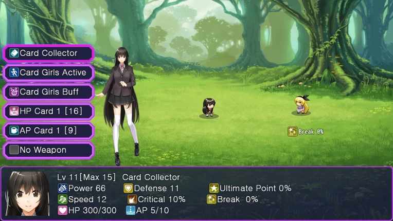 Card Collector And Card Girls screenshot