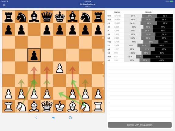 Chess Openings Explorer Pro screenshot