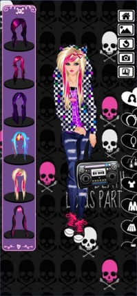 Emo Dress Up game Image