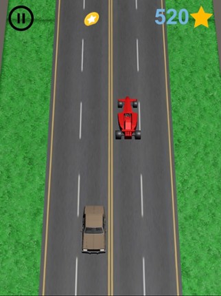 Formula mobile car racing Image