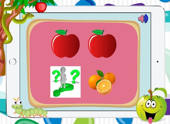 Fruits Flash Cards Matching Games For Toddler Boys screenshot