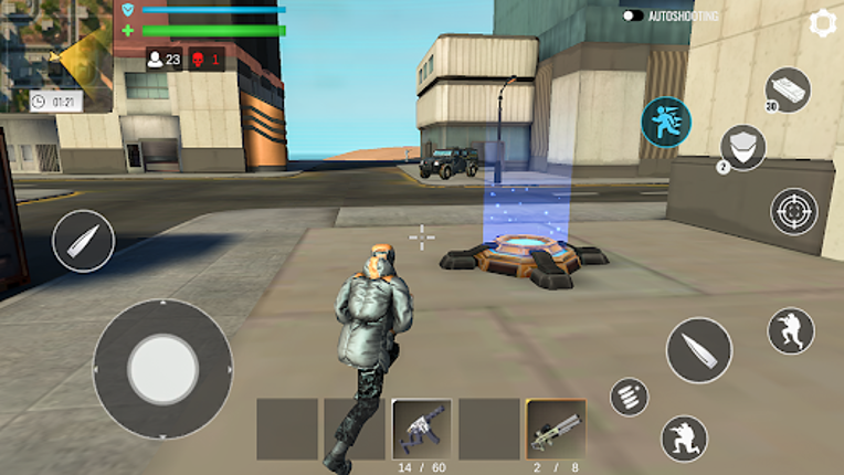 Cyber Gun: Battle Royale Games screenshot