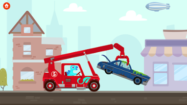 Dinosaur Rescue Truck Games Image