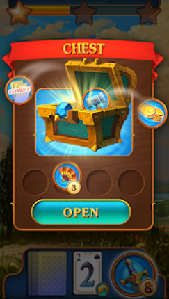 Tri Peaks Offline Solitaire screenshot