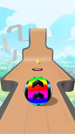 Sky Parkour Run: Ball Game screenshot