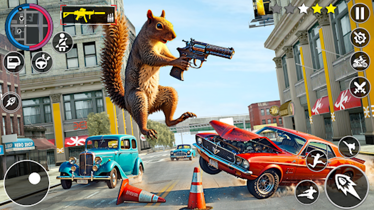 Squirrel Family 3D Gun Master screenshot
