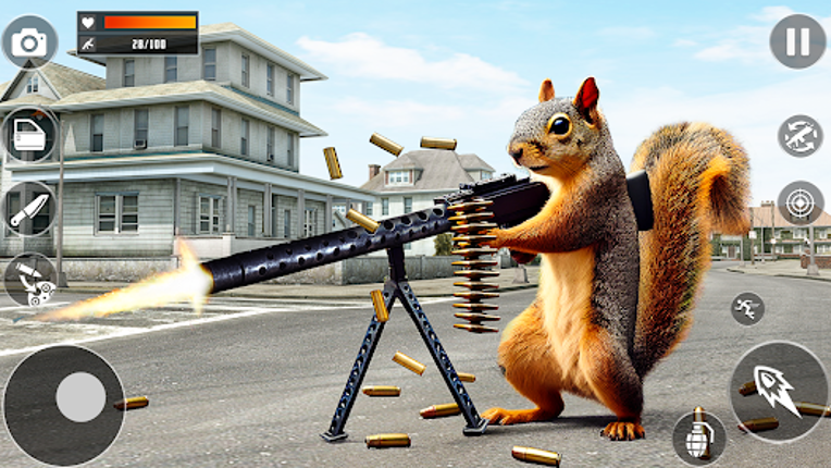 Squirrel Family 3D Gun Master screenshot