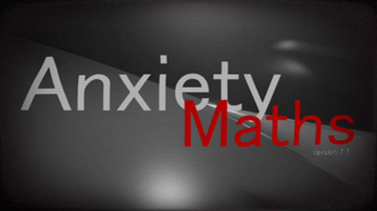 Anxiety Maths 3D Image