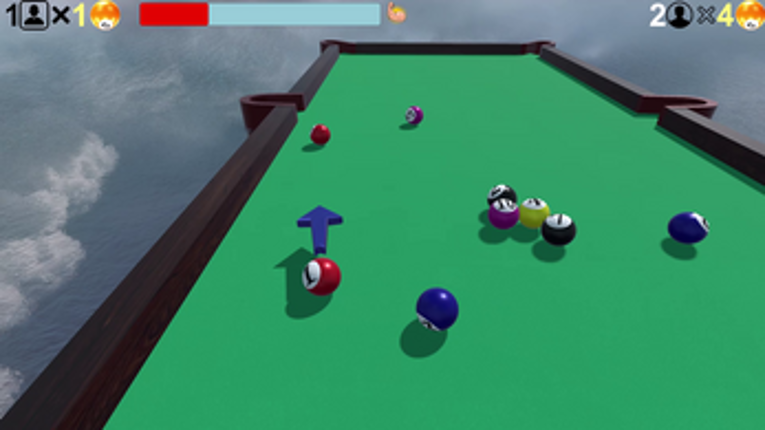 Billiards for two offline screenshot