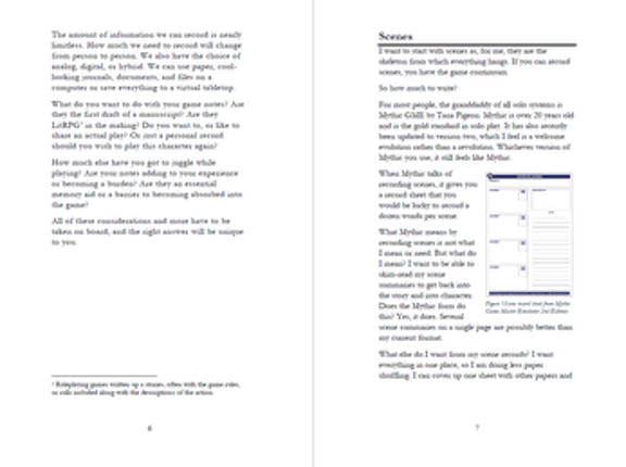 Easier Solo Game Journals Image