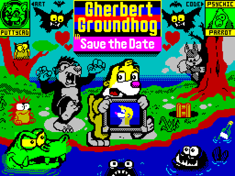 Games like Gherbert Groundhog in Save the Date ZX