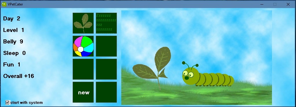 Games like Virtual Pet Caterpillar 1.0