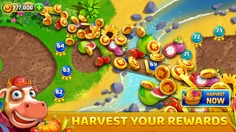 Pyramid Solitaire - Farm Trip screenshot