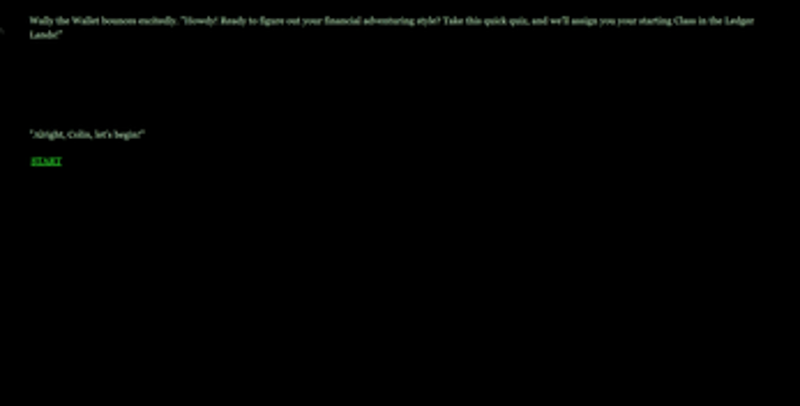 Level Up Your Wallet Class Picker Image