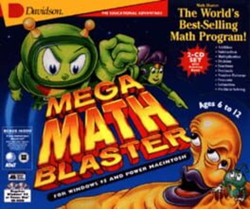 Mega Math Blaster Game Cover
