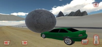 Rolling Ball Car Crash Racing Image